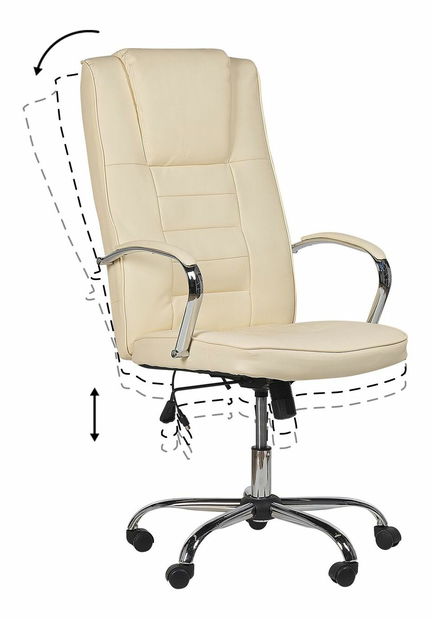 Irodai fotel Shanit (bézs) 