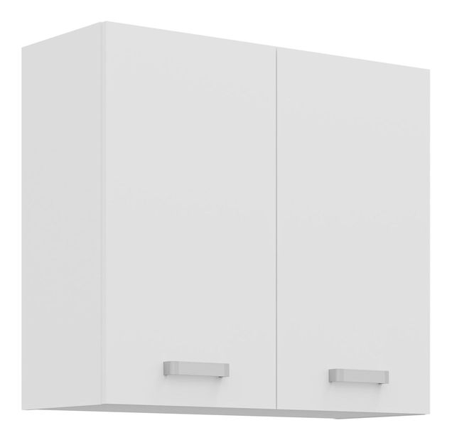 Dulap superior de bucătărie Edris 80 G-72 2F (alb)