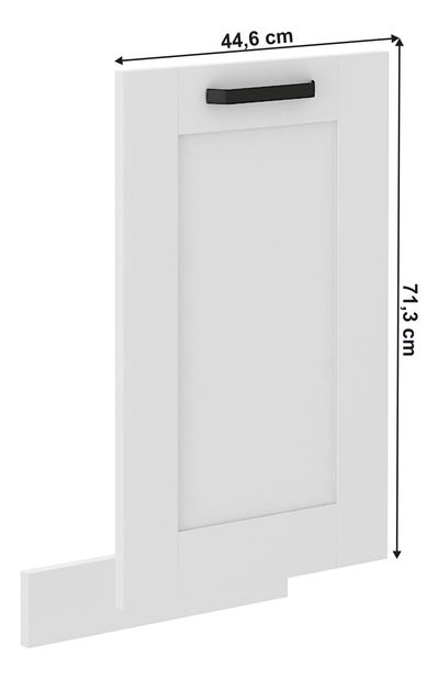 Dvierka na umývačku riadu Lesana 1 (biela) ZM 713x446 