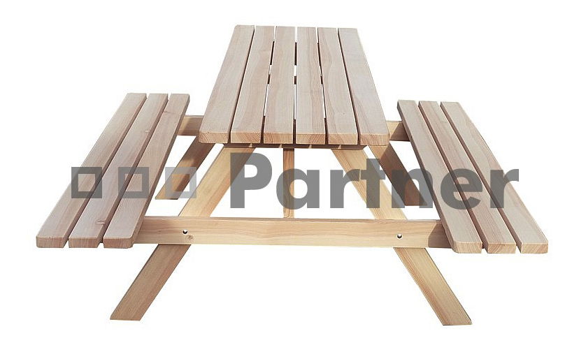 Záhradný nábytok Pivny set (Borovica masív)