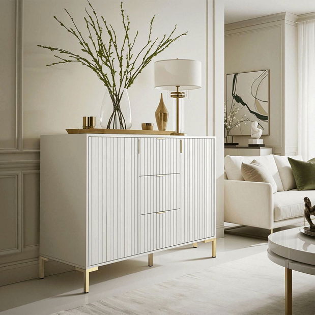 Komoda Taras (biela) 