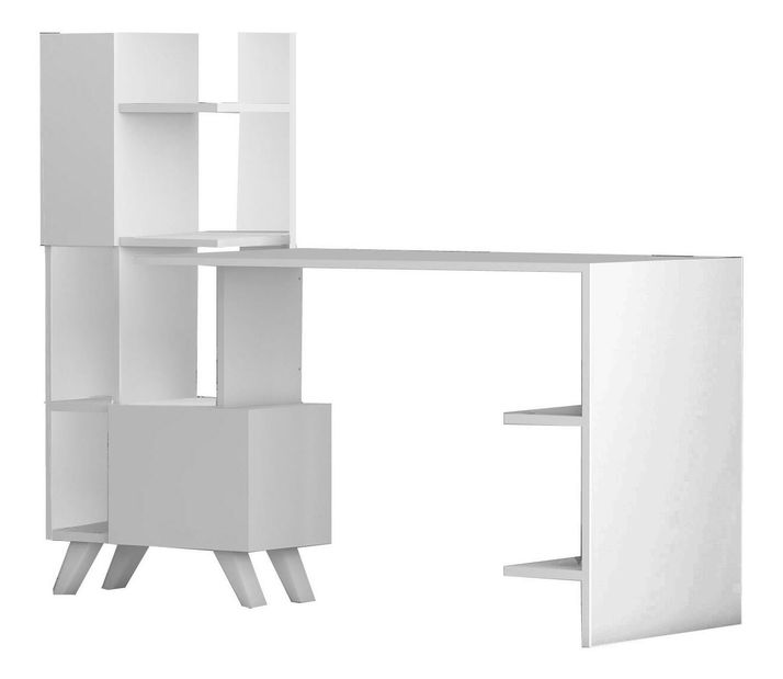 PC asztal Duvopu (fehér) 