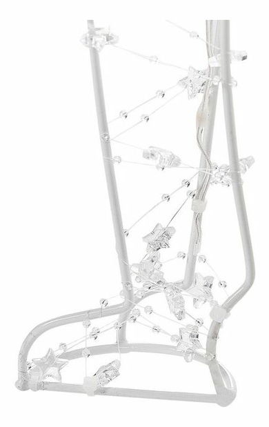 Kültéri rénszarvas alakú dekoráció Hale (ezüst) (világítással)