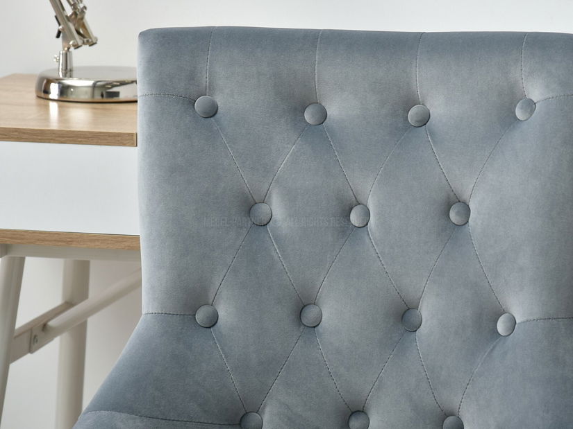 Scaun Sonia (gri + crom)