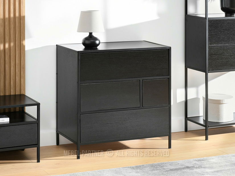 Set za dnevni boravak Sumarisimo 1 (crna)