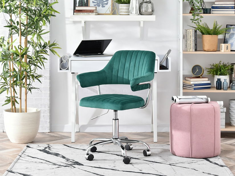 Szék Merylyn (zöld + króm)