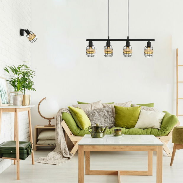 Reflektor Hopei 5281 (prirodna + crna)