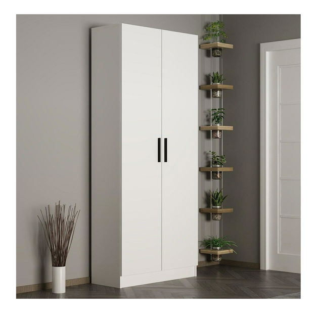 Dulap de haine Nemake 28 (alb) 