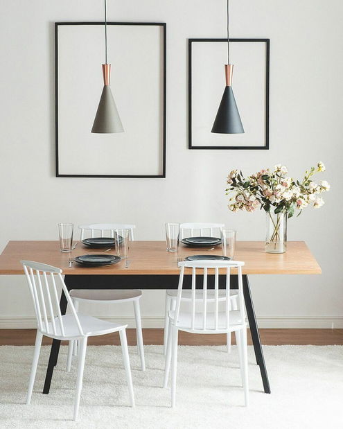 Függő lámpa Tagum (fekete és réz)