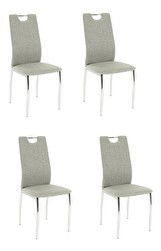 Scaun de sufragerie (4 buc.) Odile new (bej) *vânzare stoc 