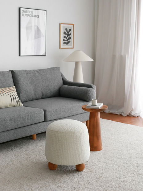 Taburetka Fafnir (biela)