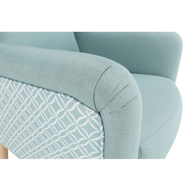 Fotoliu cu urechi Bander (Mentol)