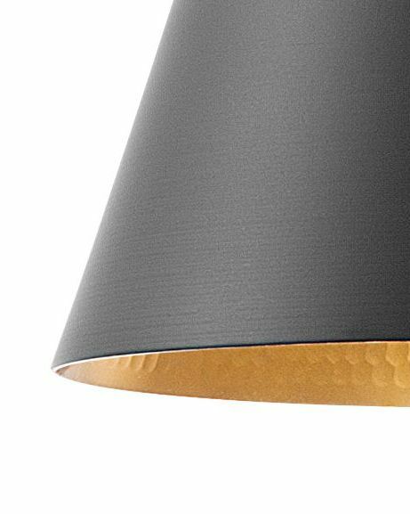 Lampă cu pandantiv Tagum (negru auriu)