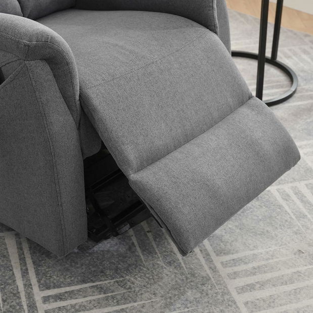 Polohovacie kreslo Tesalureza (sivá)