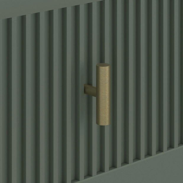 TV ormarić Militaba (zelena + zlatna) 