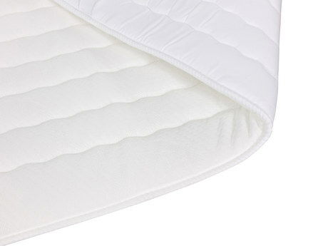 Franciaágy 160 cm Hebara 2 (zöld) (ágyráccsal és matraccal) (tárolóhellyel) (LED világítással)