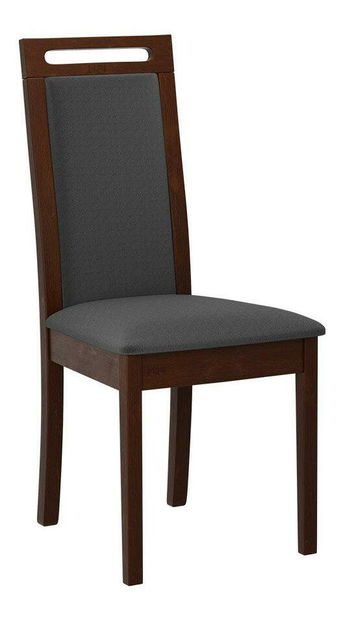 Tapecirana blagovaonska stolica Heven VI (tamnosmeđa + tamnosiva) *rasprodaja