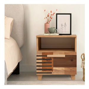 Nočný stolík Nudava 2 (borovica atlantická)