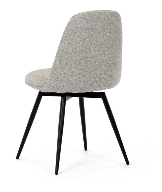 Jedálenská stolička Deleito (krémová)