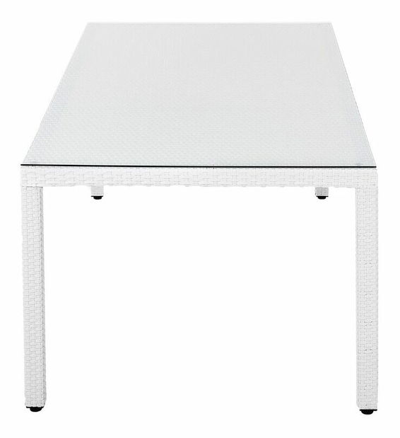 Masă de grădină Talian (alb)