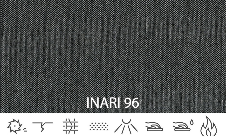 Kutna garnitura Thuban (tamnosiva) (L) 