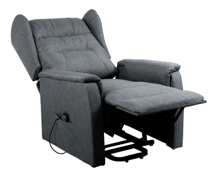 Pozicionálható fotel Demuestra (világosszürke)