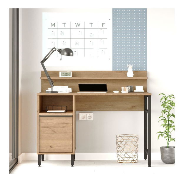 Masă PC Otto 16 (nuc + negru)