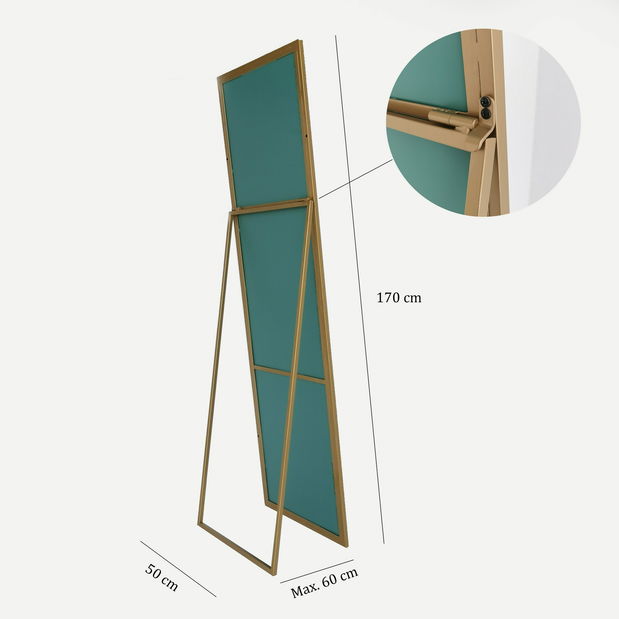 Ogledalo Cooly (zlatna)