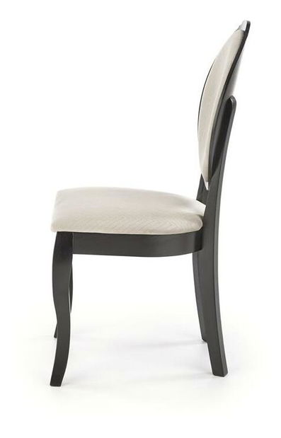 Scaun de sufragerie Valaro (bej + negru)