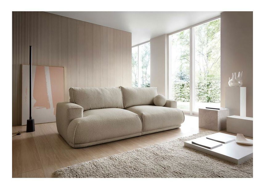 Háromszemélyes kanapé Dita 3 (taupe zöld + fekete)