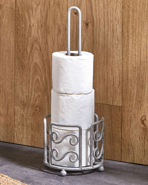 Stojan na toaletný papier Manza (sivá)