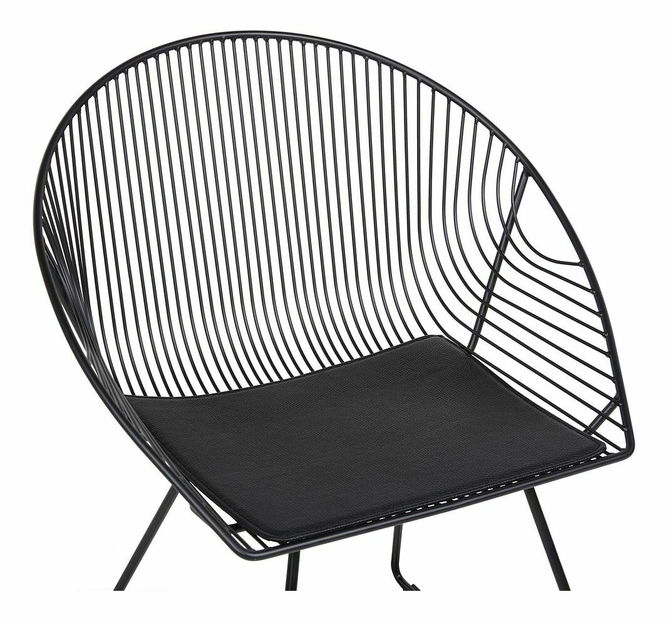 Set 2ks. jedálenských stoličiek Auron (čierna)