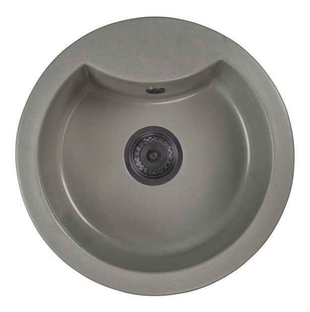 Kuchynský drez Mellusa (sivá) (bez otvoru pre batériu)