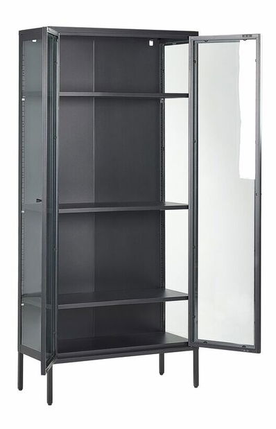 Vitrína Harmon (čierna)