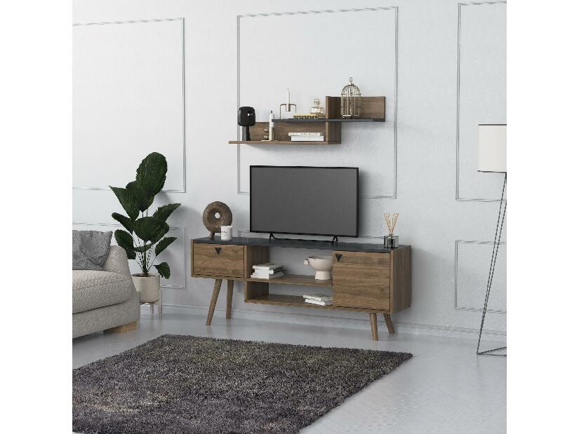 Mobilier living Kabuki (antracit + Nuc) 