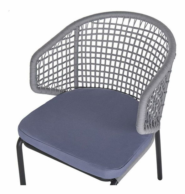 Záhradný set Pali (sivá) (pre 2 osoby)