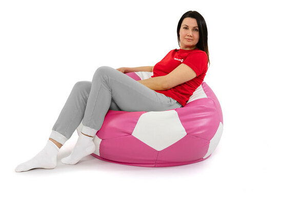 Sedací vak Sylwin 500L (biela + čierna) *bazár