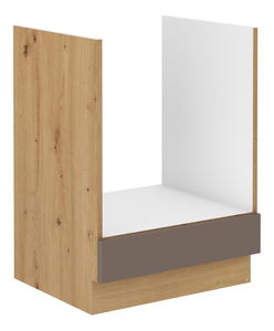 Donji kuhinjski ormarić za pećnicu Barb 60 D GAZ BB (hrast artisan + tartuf)