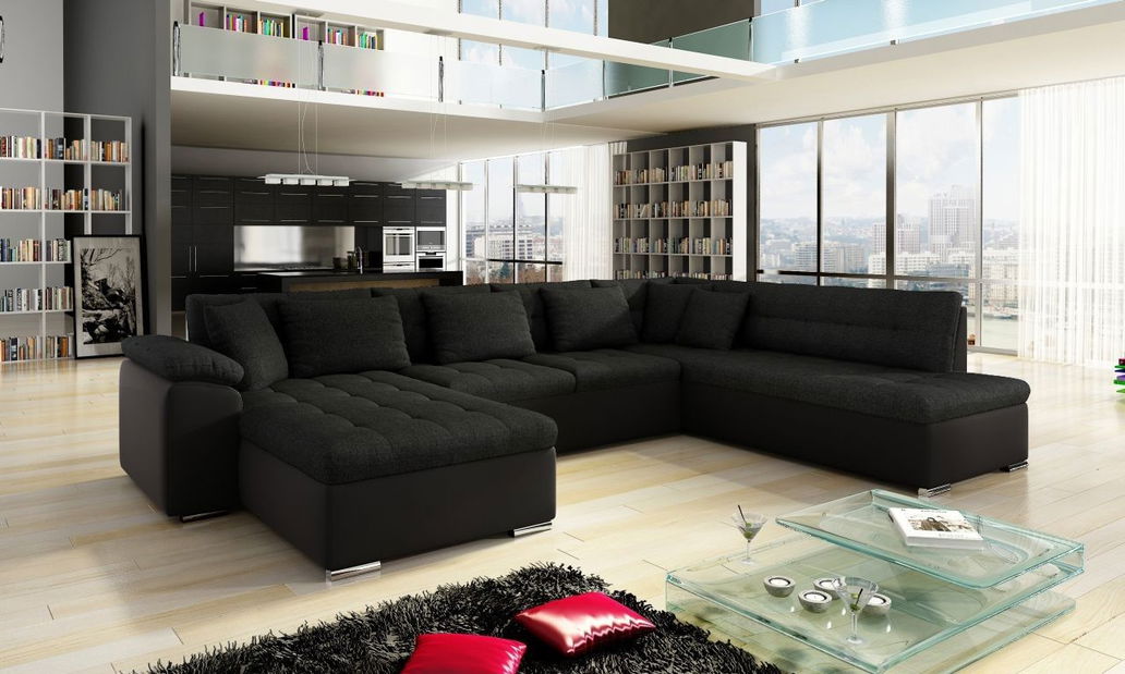 Sarok ülőgarnitúra Talia (rozsda)