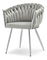 Étkezőszék Radio (szürke + ezüst)