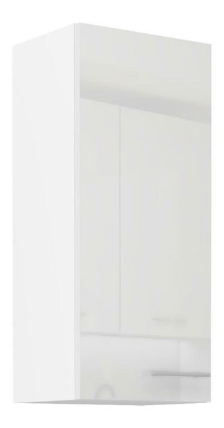 Horná kuchynská skrinka Lavera 40 G-90 1F (korpus: biela + front: lesk biely)