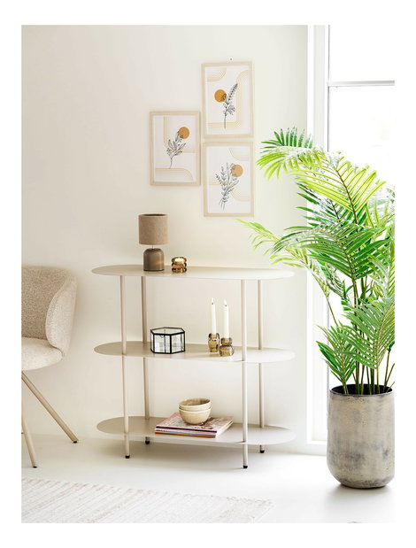 Stolová lampa Mialina (sivá)