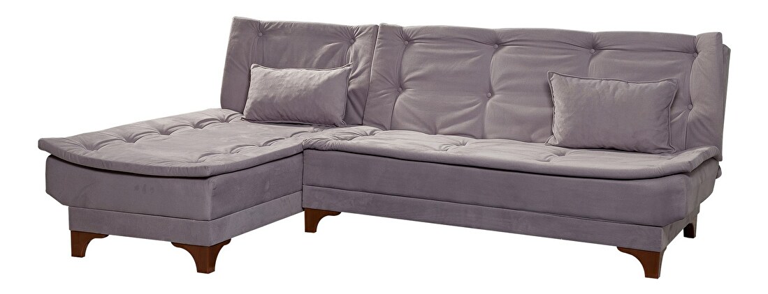 Kutna sofa na razvlačenje Keid C (siva) (L)