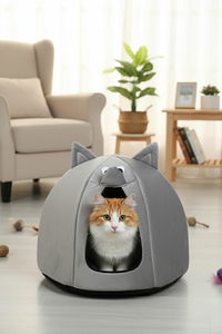 Peliešok pre mačky Bepa (ružová + sivá)