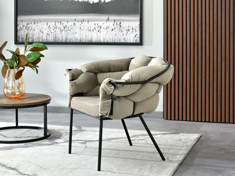 Relax fotel Piplio (fekete)