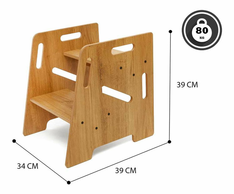 Trepte pentru copii Steppy (naturali)