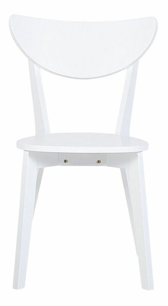 Set 2 buc. scaune de sufragerie RAXABO (alb)