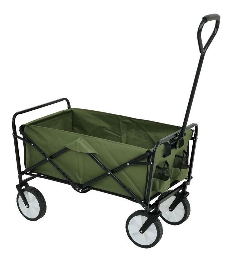 Cărucior pentru camping Tarak (Verde)