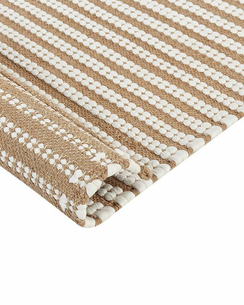 Covor 80 x 150 cm Sofia (maro + alb)