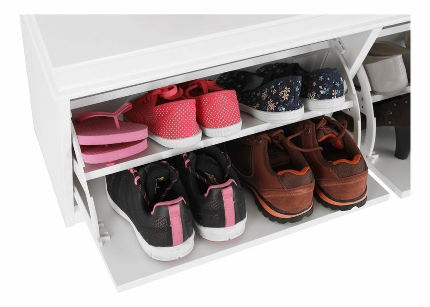 Ormarić za obuću 2 Slebera PC tip 4 (bijela)